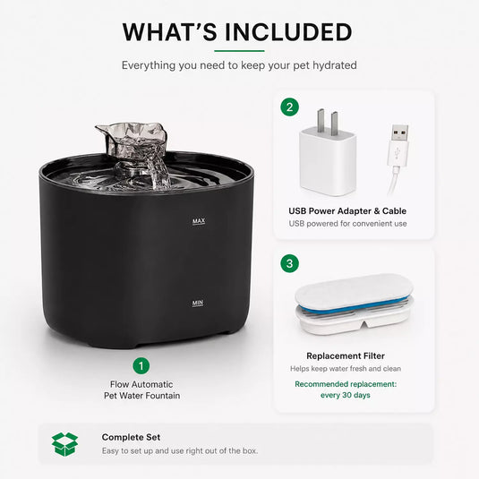 Flow Automatic Pet Water Fountain