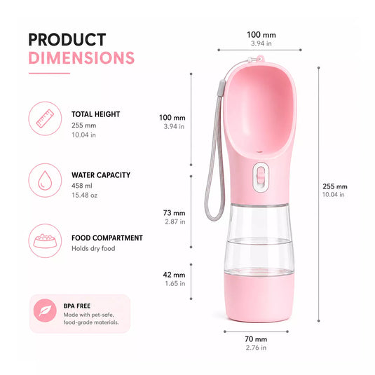 Hydra Travel Water Bottle